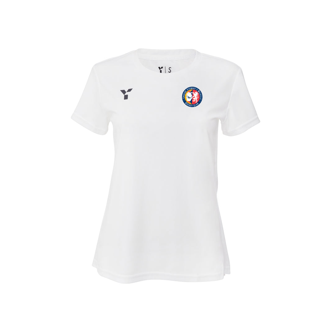 ESM HC  - Short Sleeve Training Top Women's White