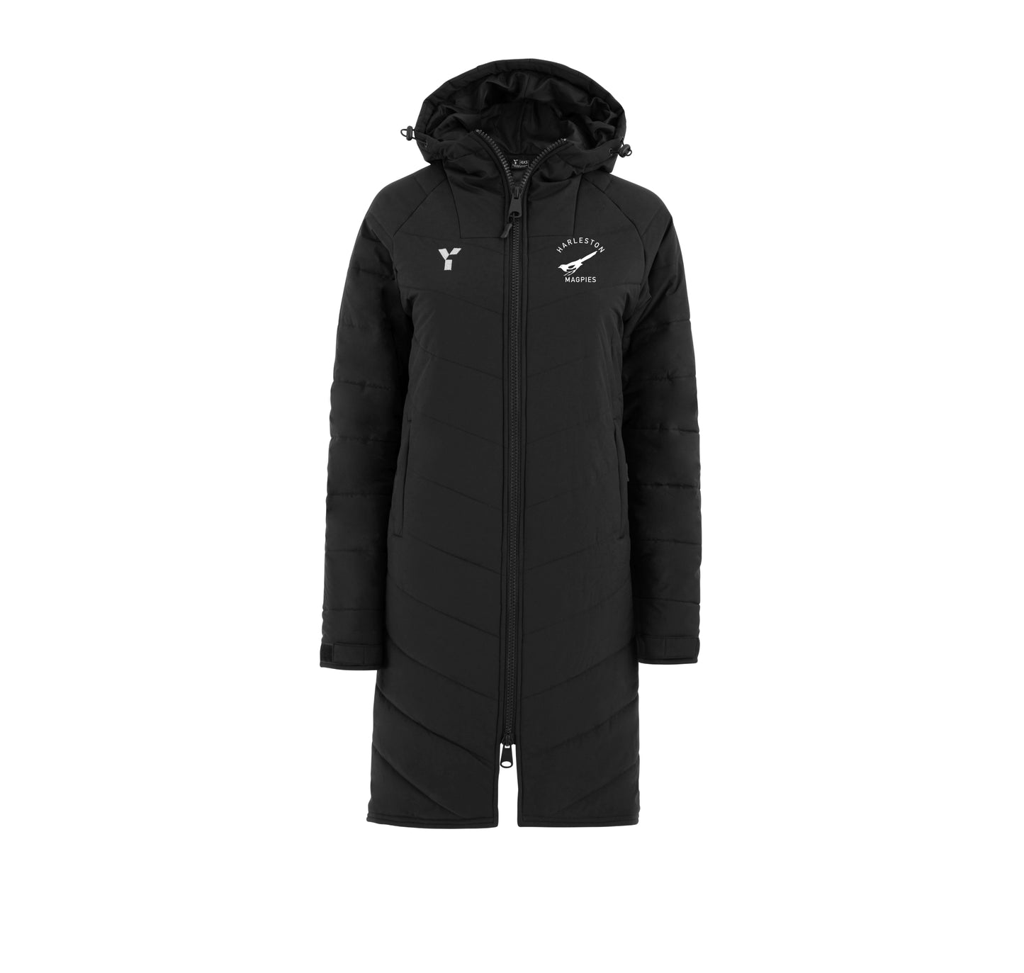 Harleston Magpies HC - Bench Jacket Unisex Black