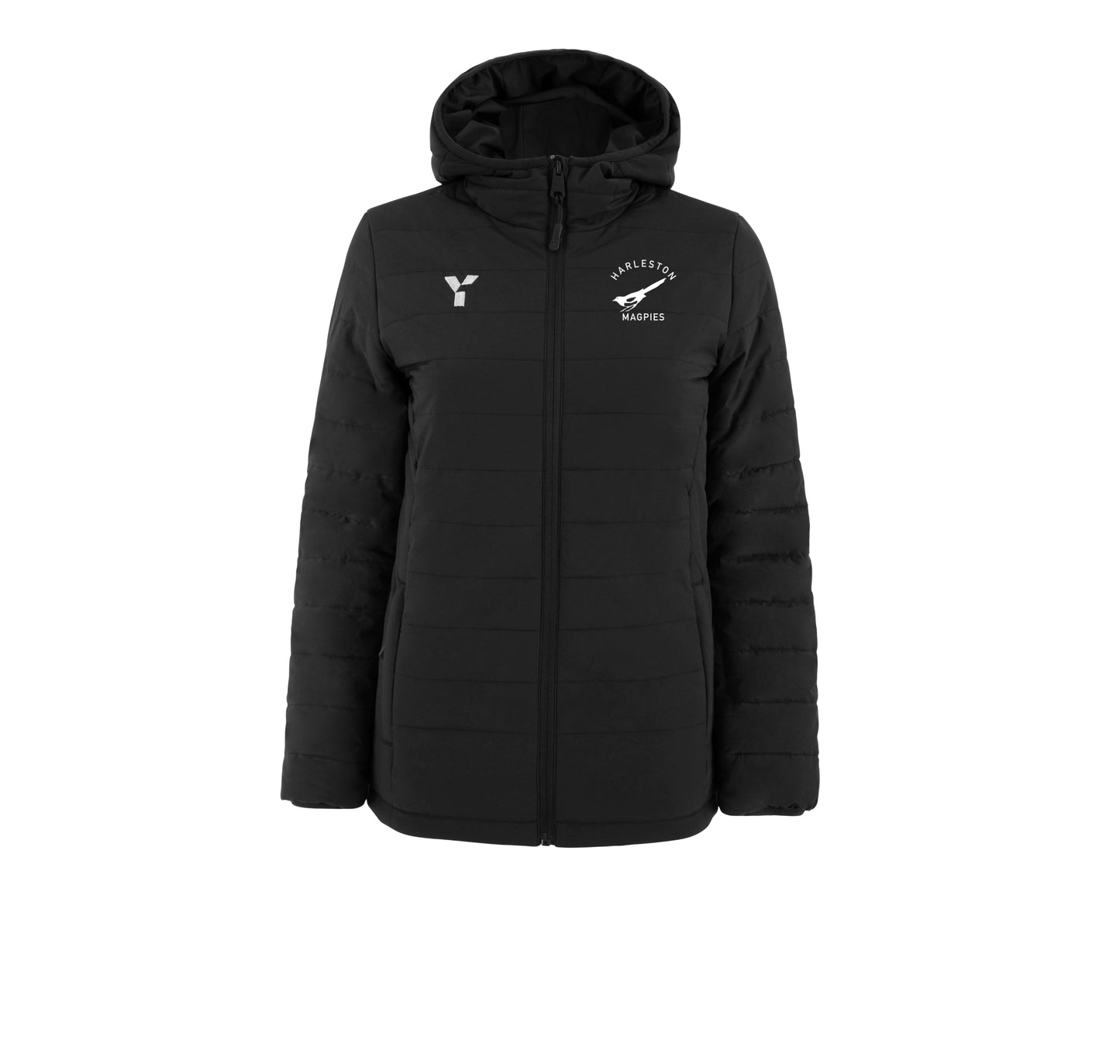 Harleston Magpies HC - Padded Jacket Unisex Black