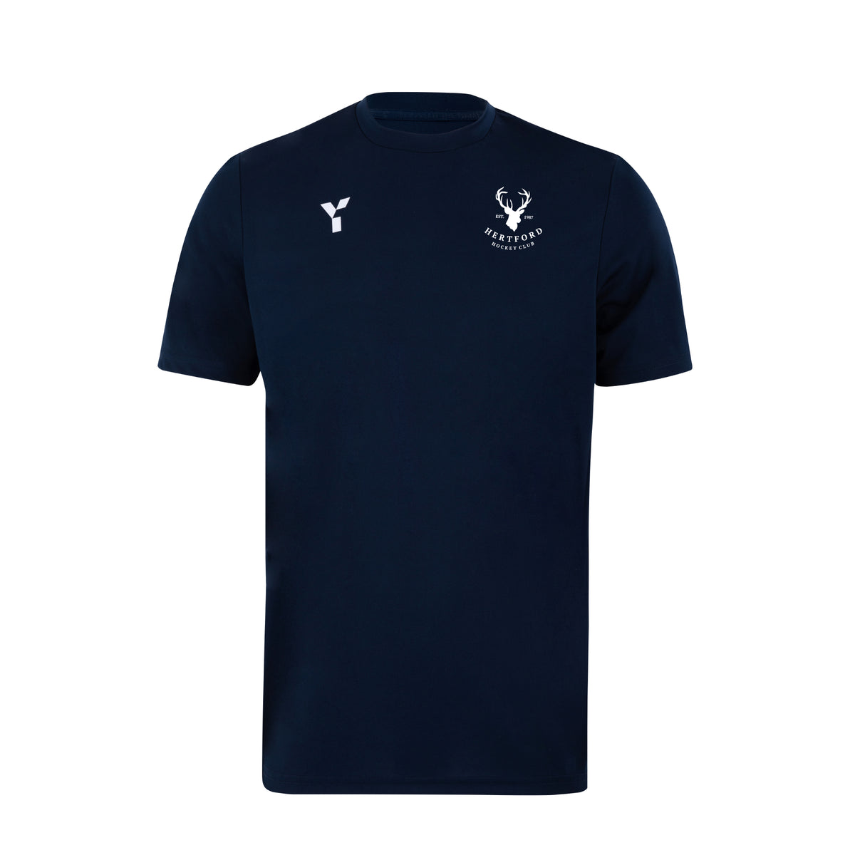 Hertford HC - Junior Short Sleeve Training Top Unisex Navy