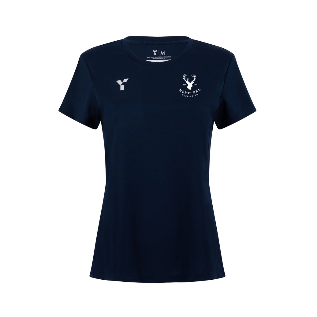 Hertford HC - Short Sleeve Training Top Women's Navy
