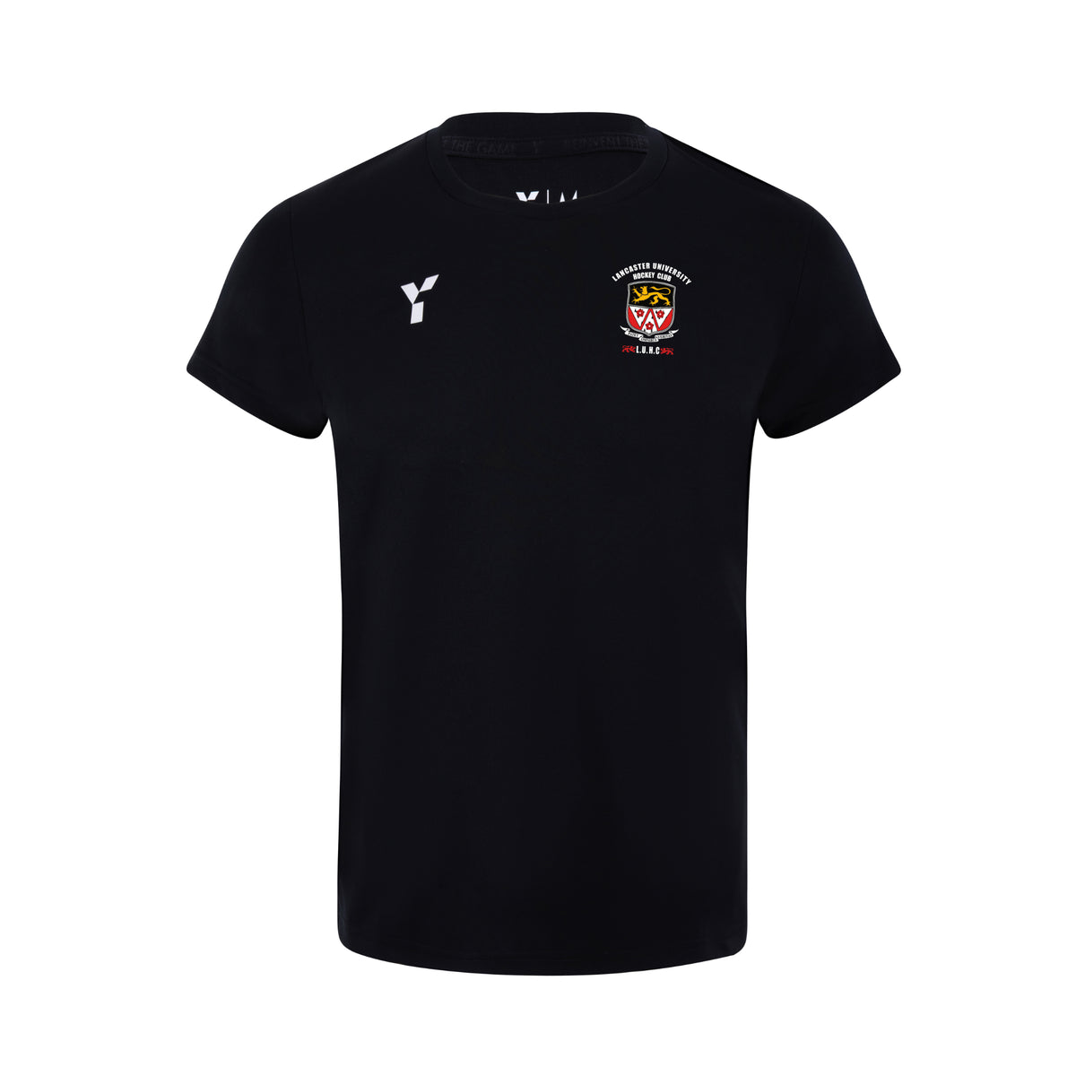 Lancaster University HC - Short Sleeve Training Top Men's Black club teamwear by Y1