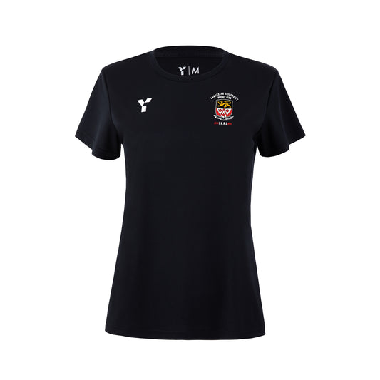 Lancaster University HC - Short Sleeve Training Top Women's Black