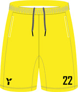 Hockey Wales - GK Shorts Yellow