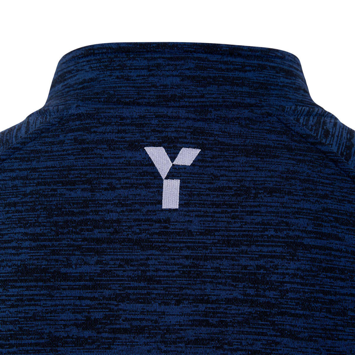 Fugi Quarter Zip Unisex Navy Melange by Y1 - view 4