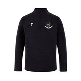 Old Merchant Taylors HC - Fugi Quarter Zip Unisex Black Melange