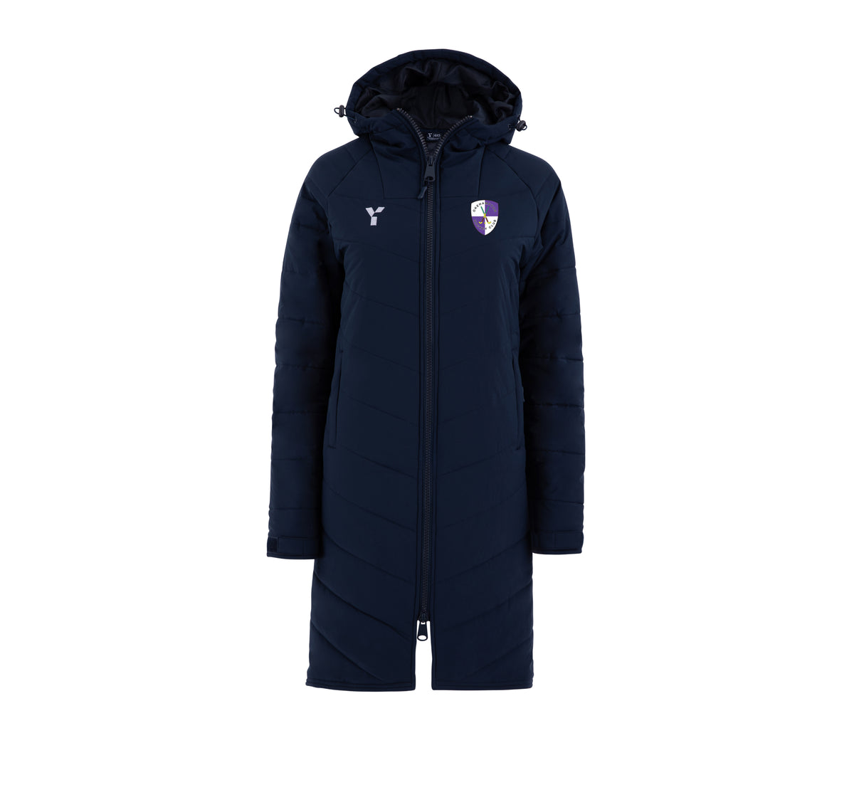 Okehampton HC - Bench Jacket Unisex Navy club teamwear by Y1