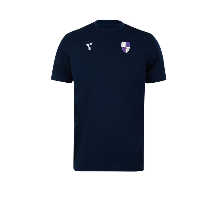 Okehampton HC - Junior Short Sleeve Training Top Unisex Navy