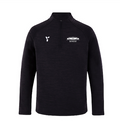 Bowdon HC - Junior Fugi Quarter Zip Unisex Black