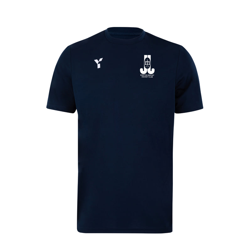 Shepton Mallet HC - Junior Short Sleeve Training Top Unisex Navy