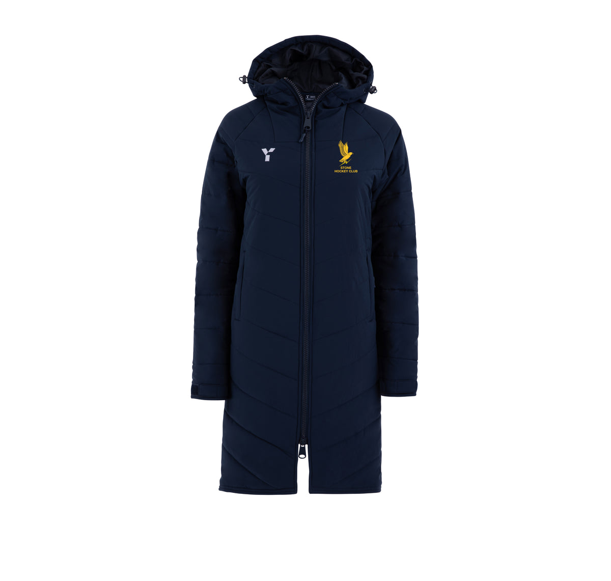 Stone HC - Bench Jacket Unisex Navy club teamwear by Y1