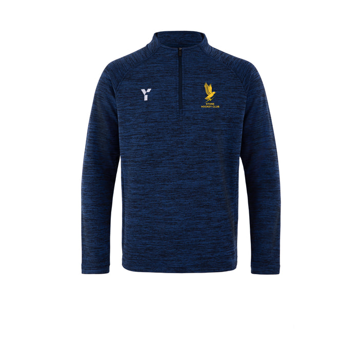 Stone HC - Fugi Quarter Zip Unisex Navy Melange