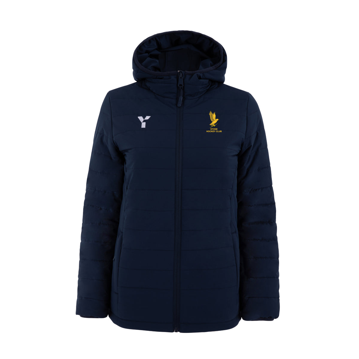 Stone HC - Padded Jacket Unisex Navy club teamwear by Y1