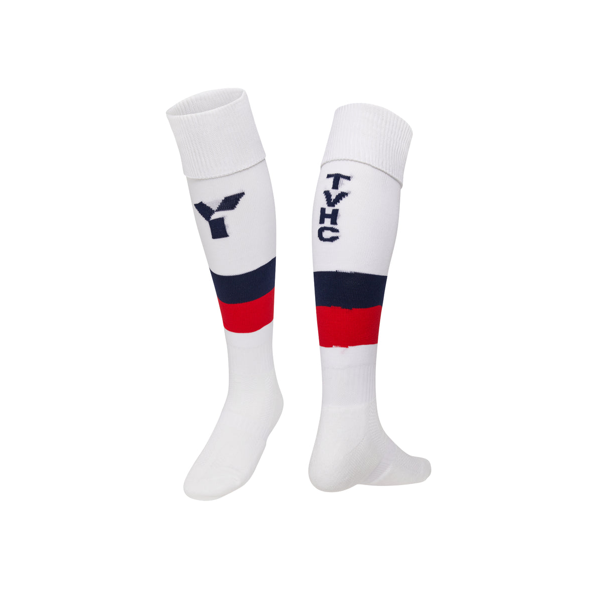 Taunton Vale Socks (Home - White) club teamwear by Y1