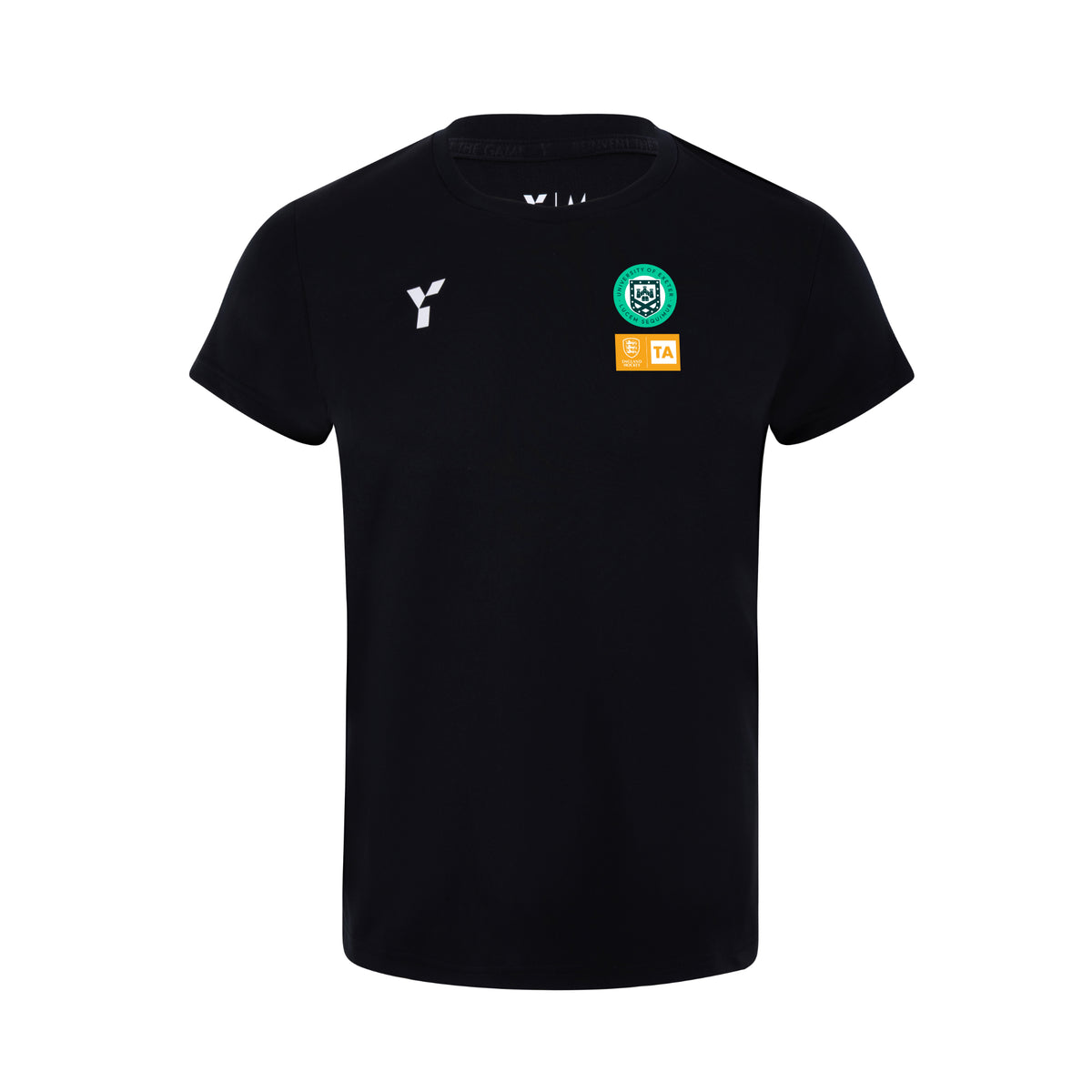 Exeter TA - Short Sleeve Match Top Men's Black club teamwear by Y1