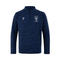 University of Plymouth HC - Fugi Quarter Zip Unisex Navy Melange