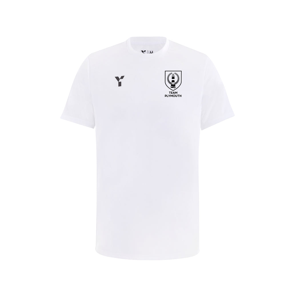 University of Plymouth HC  - Short Sleeve Training Top Mens White