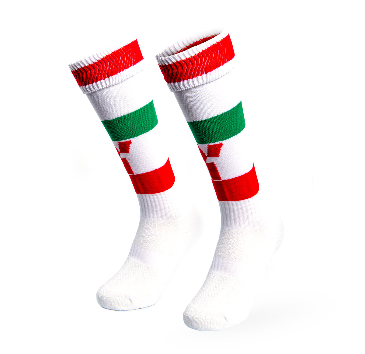 Wakefield HC Away Playing Socks - White club teamwear by Y1