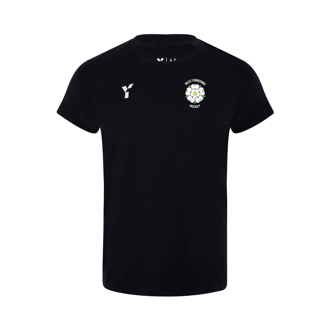 West Yorkshire Hockey - Junior Short Sleeve Training Top Unisex Black