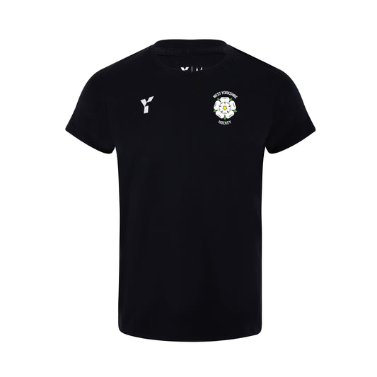 West Yorkshire Hockey - Short Sleeve Training Top Men's Black