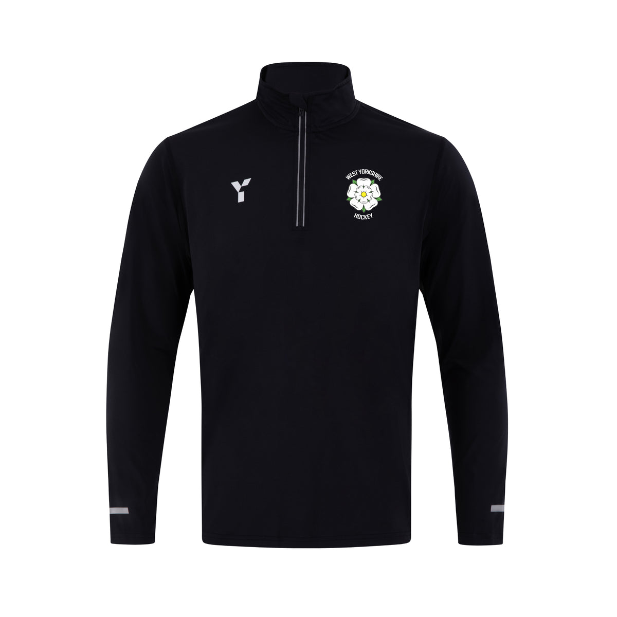 West Yorkshire Hockey - Lycra Midlayer Unisex Black club teamwear by Y1