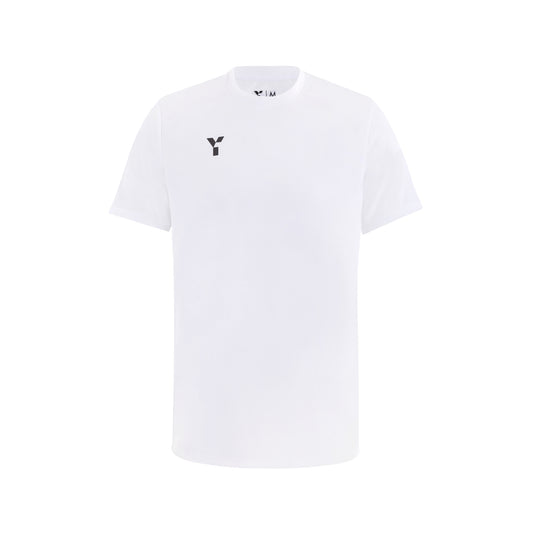 Short Sleeve Training Top Junior Unisex White