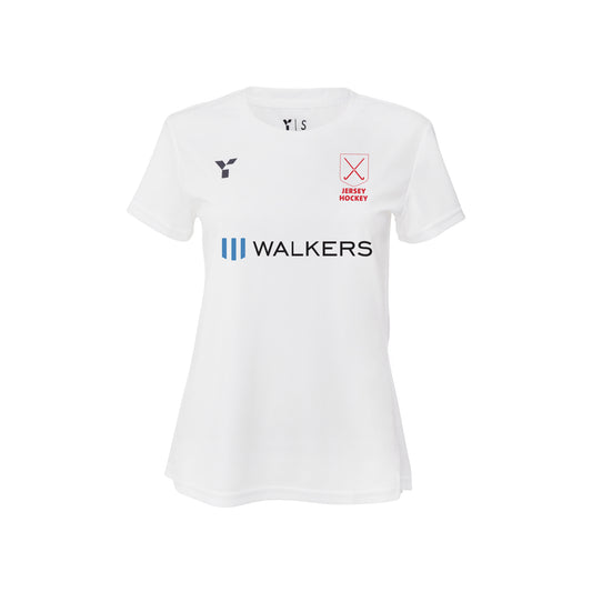 Jersey Hockey - Short Sleeve Training Top Women's White (Walkers)