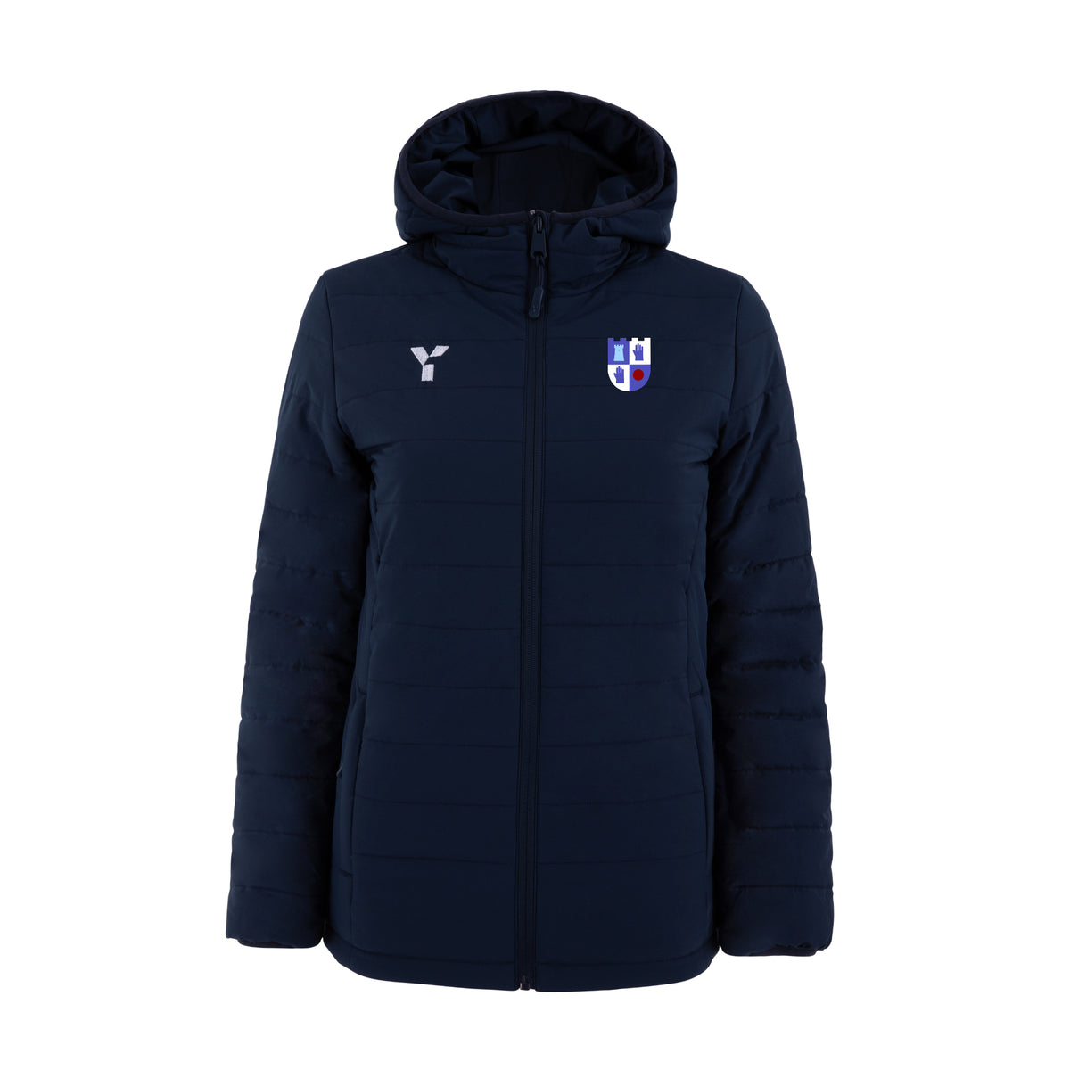 Yeovil & Sherborne - Padded Jacket Unisex Navy club teamwear by Y1