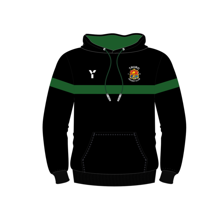 Truro HC - Hoody Unisex Black club teamwear by Y1